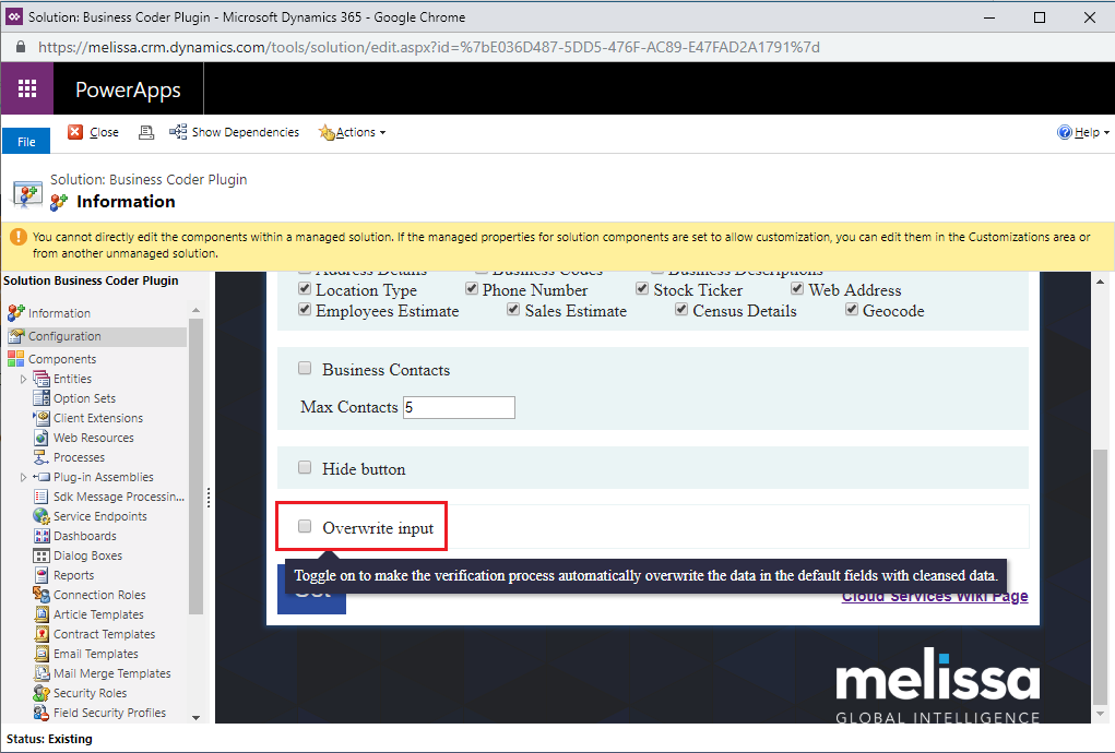 Dynamics BusinessCoder Configuration 05 OverwriteInput.png