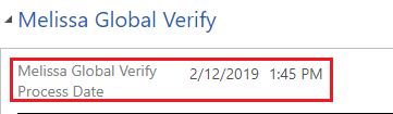 Dynamics GlobalVerify Tutorial 05 - Verify - Melissa Wiki