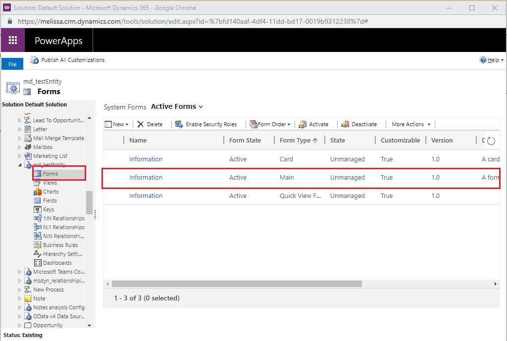 Dynamics Personator CustomMapping 10 MainForm.png