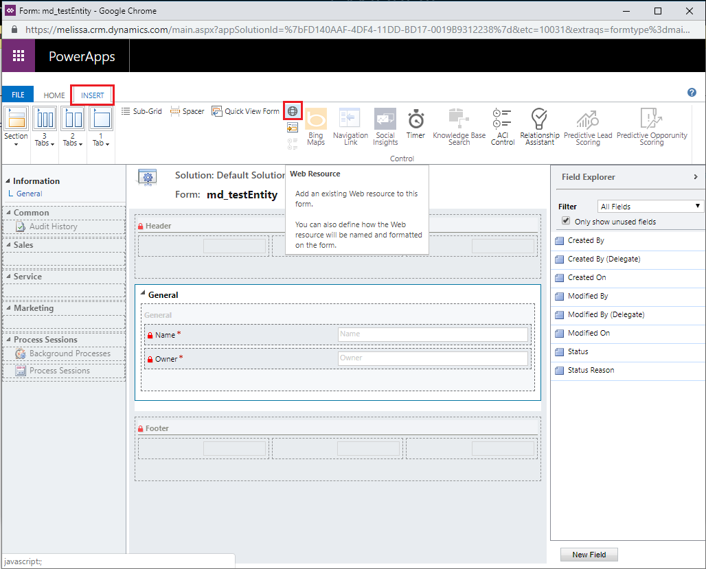 Dynamics Personator CustomMapping 11 WebResource.png