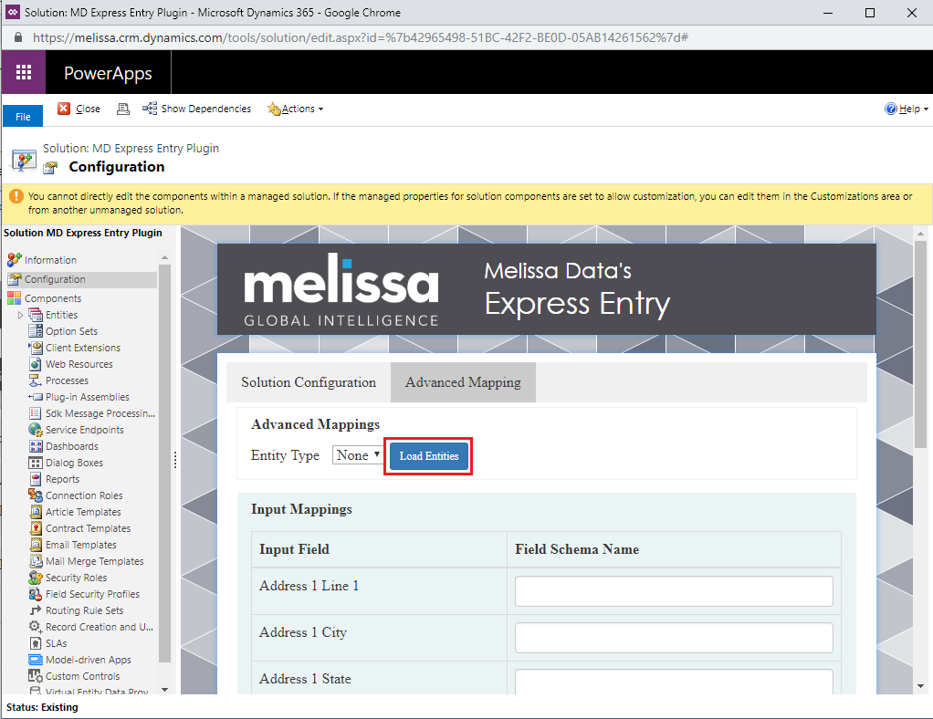 Dynamics ExpressEntry CustomMapping 03 LoadEntities.png