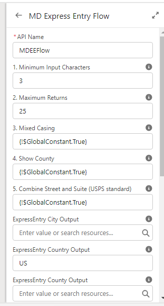 ListwareSalesforce EE 04 - Configure Options of the Screen Flow Component - Melissa Wiki