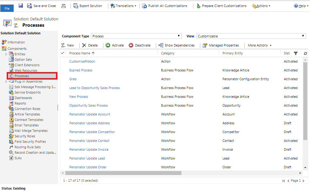 Dynamics Workflow Tutorial 03 - Processes - Melissa Wiki