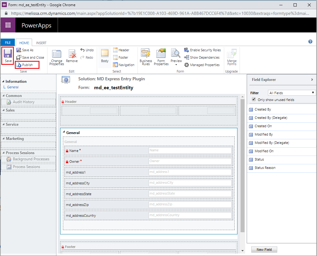 Dynamics ExpressEntry CustomMapping 12 - Auto-complete - Melissa Wiki