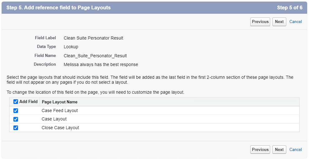 ListwareSalesforce LL 06 - Set Page Layouts - Melissa Wiki